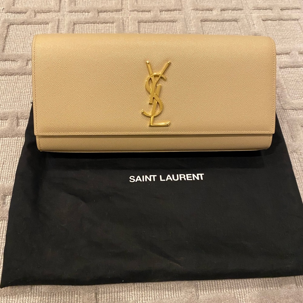 YSL - Yves Saint Laurent clutch - LIKE NEW